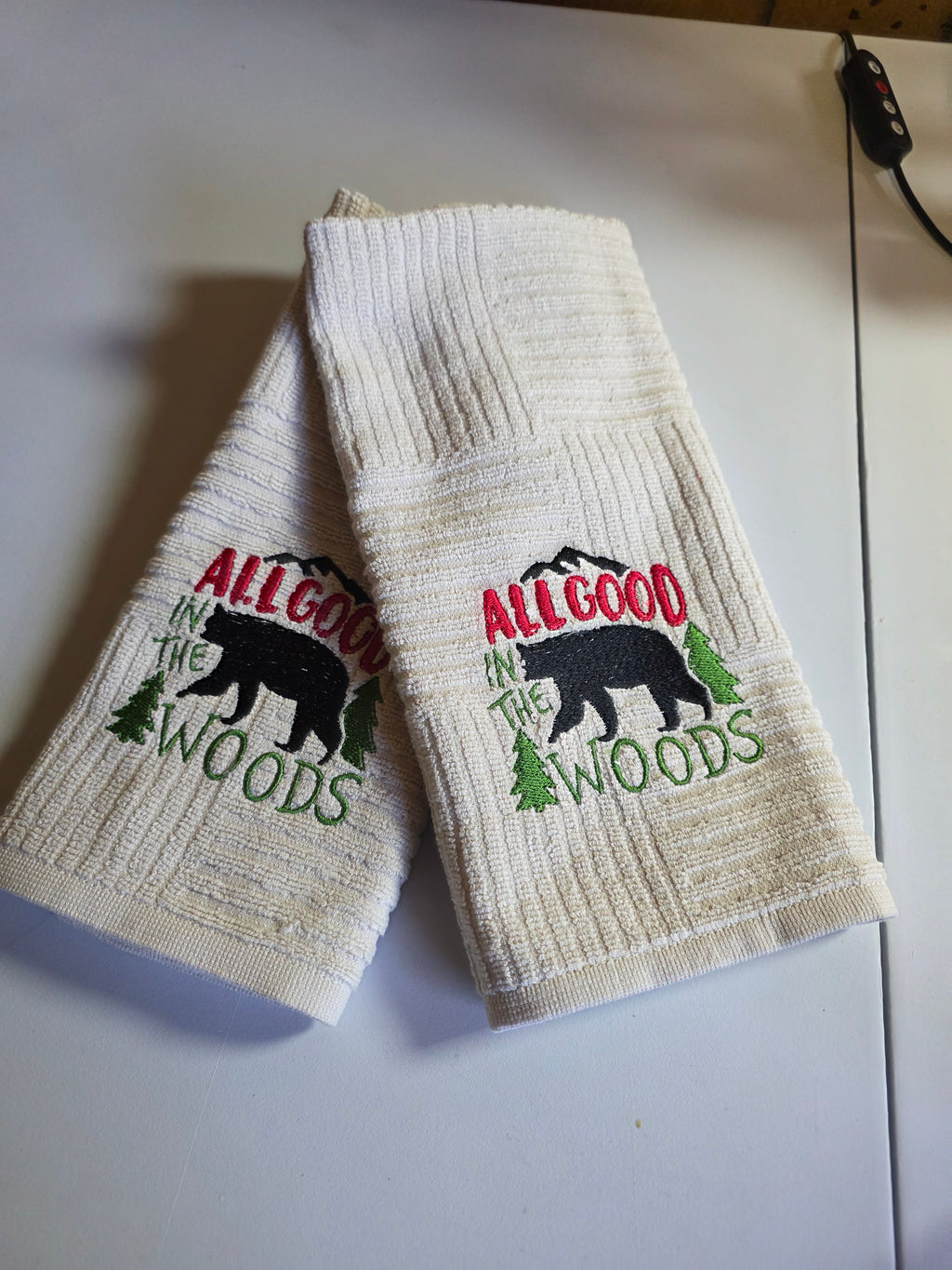 All Good in the Woods Hand Towel Set
