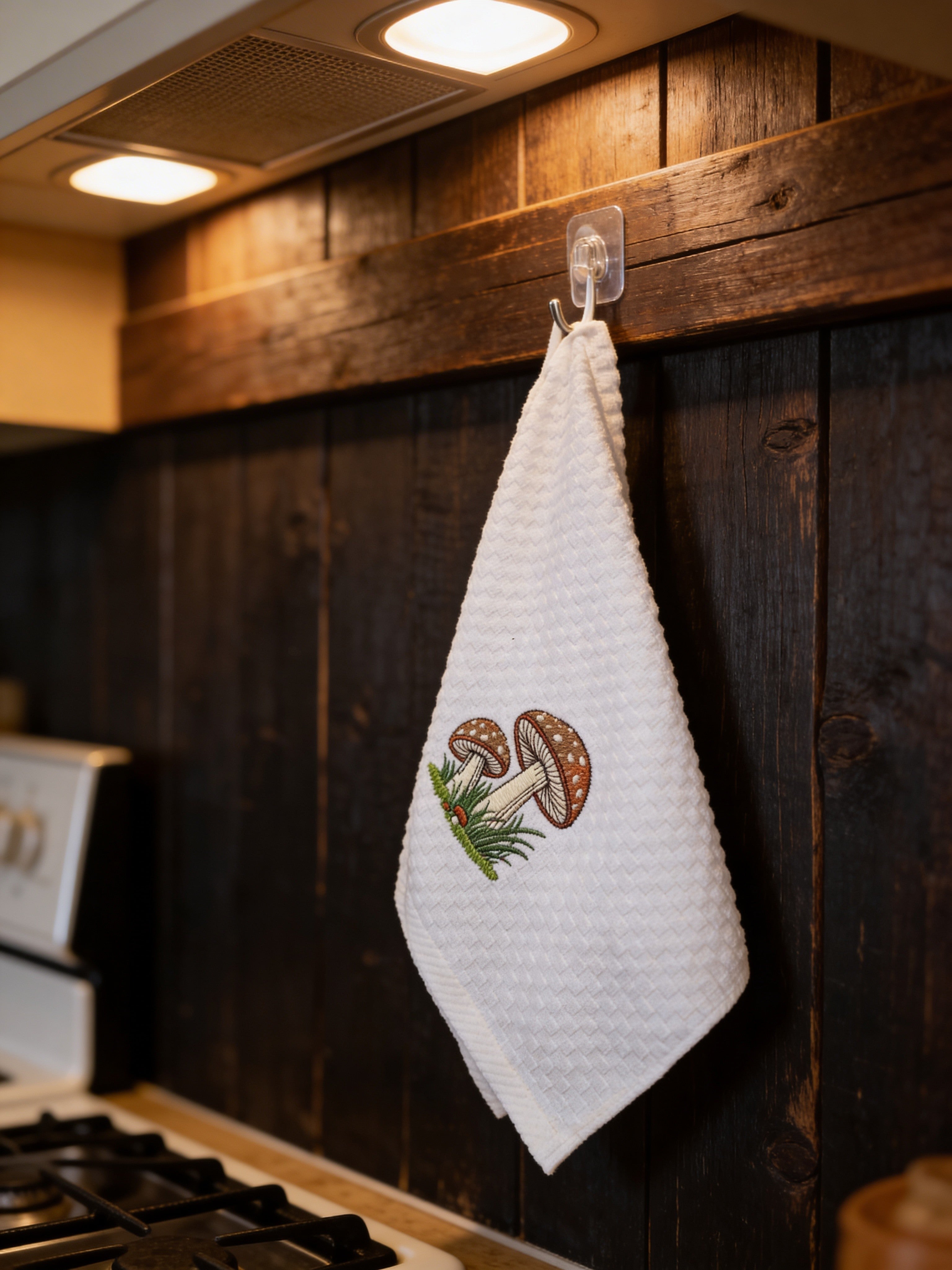 mushroom kitchen hand towel set