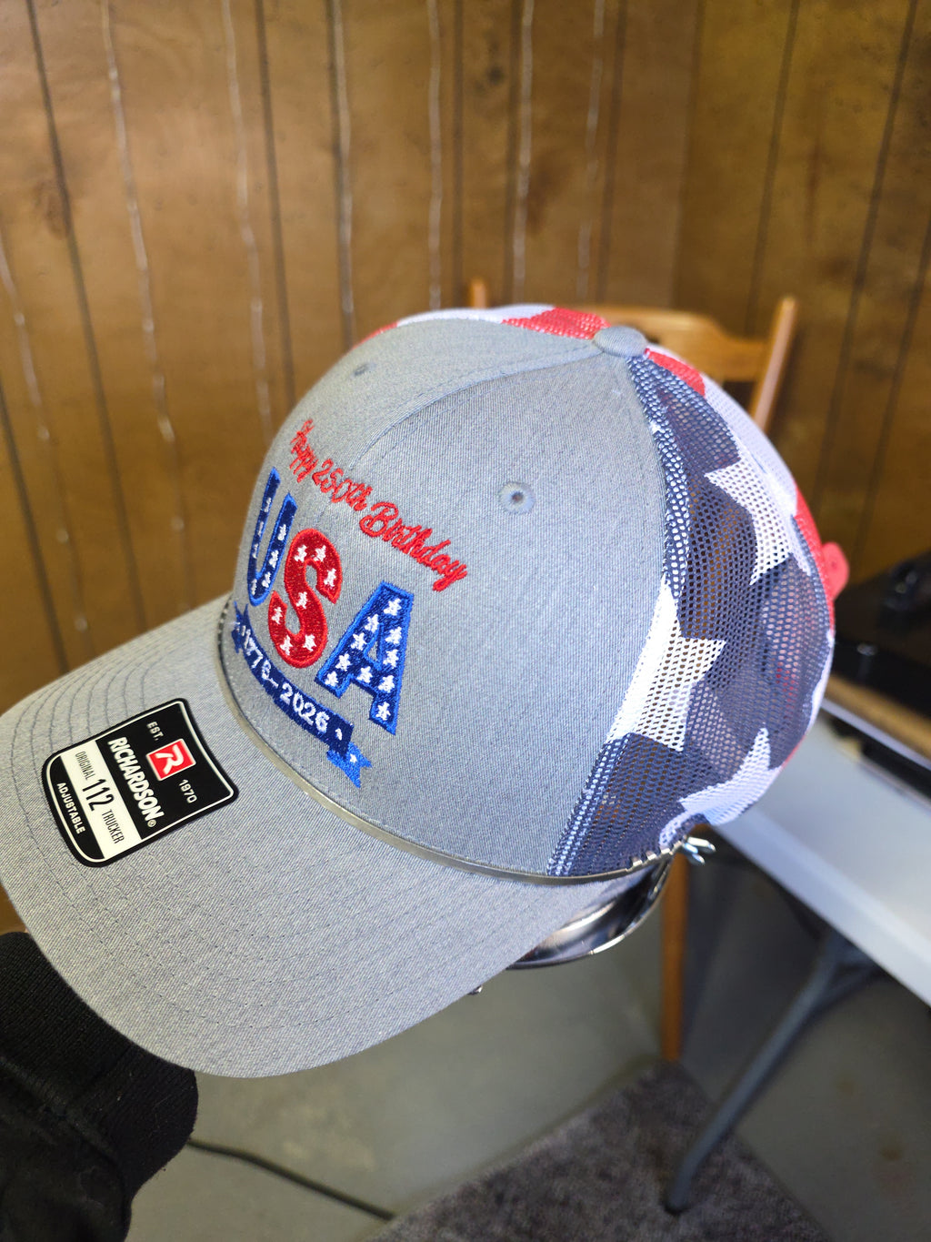 Happy 250th Birthday USA hat