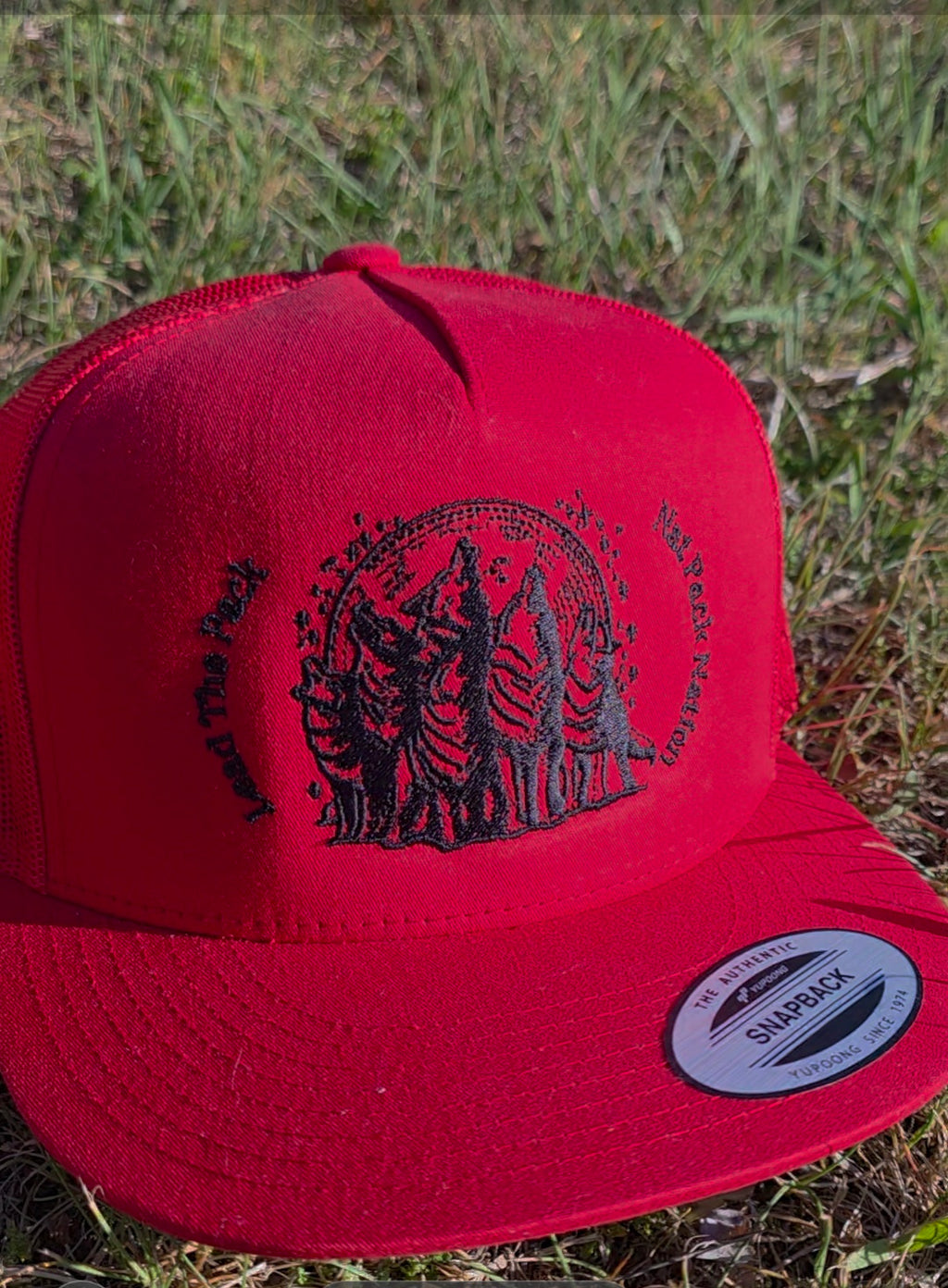 NatPack Nation logo hats
